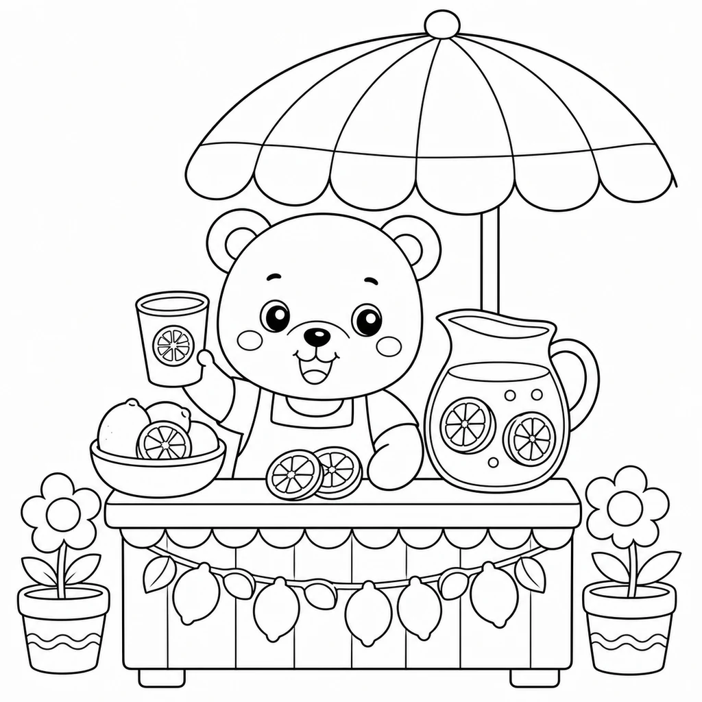 Disegno di Orso 4 da colorare