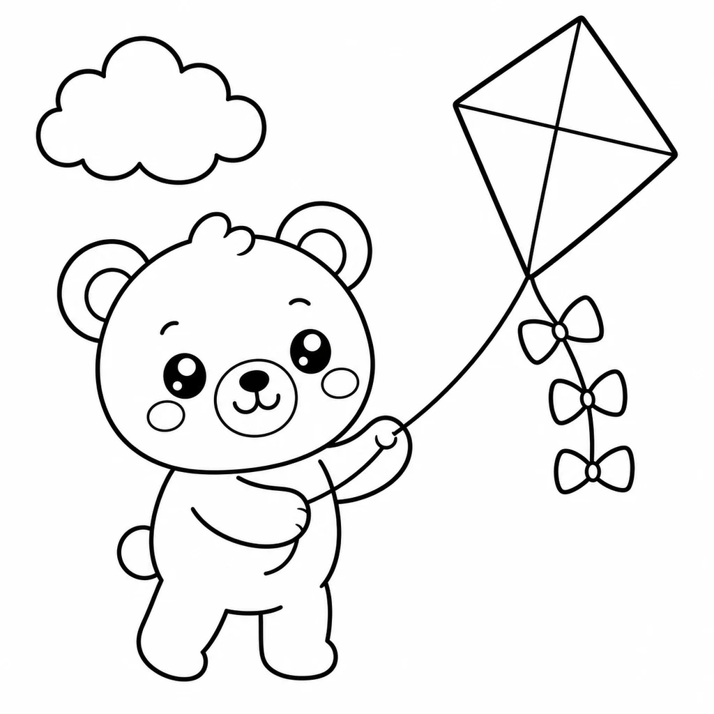 Disegno di Orso 12 da colorare