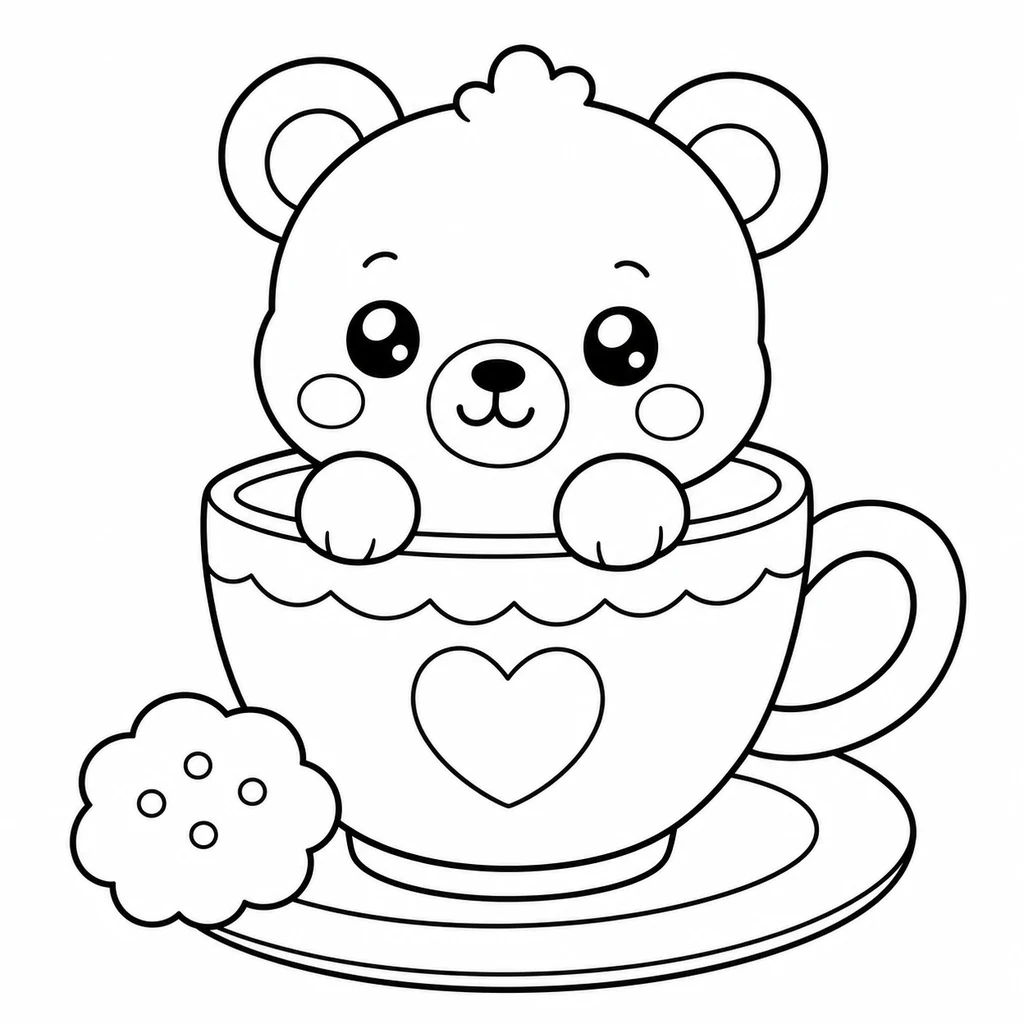 Disegno di Orso 14 da colorare