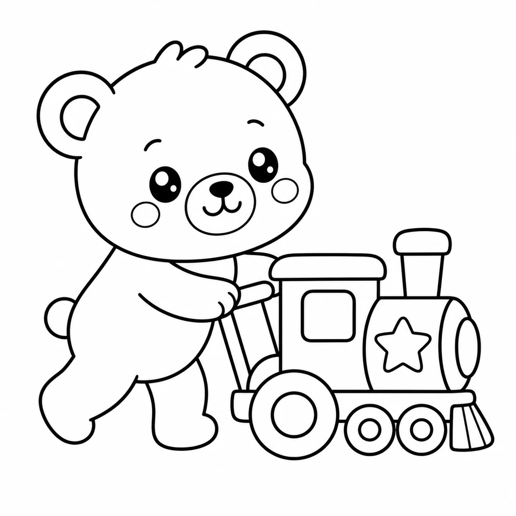 Disegno di Orso 15 da colorare