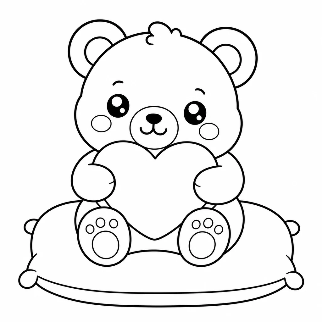 Disegno di Orso 17 da colorare