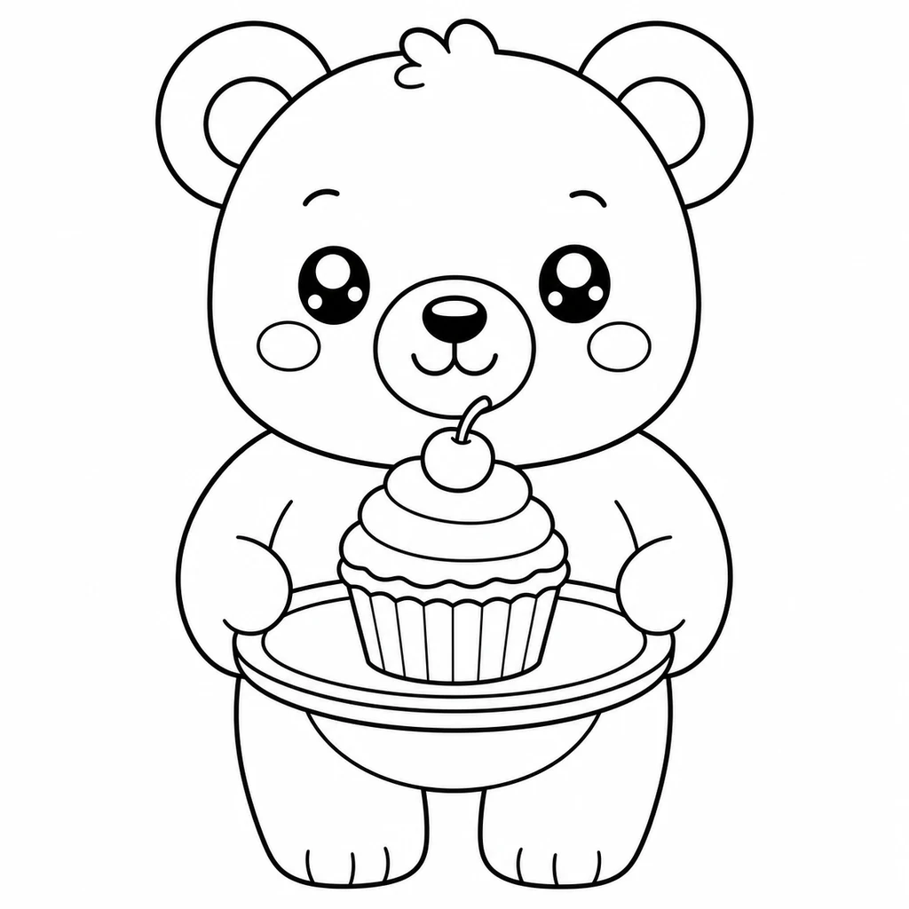 Disegno di Orso 19 da colorare