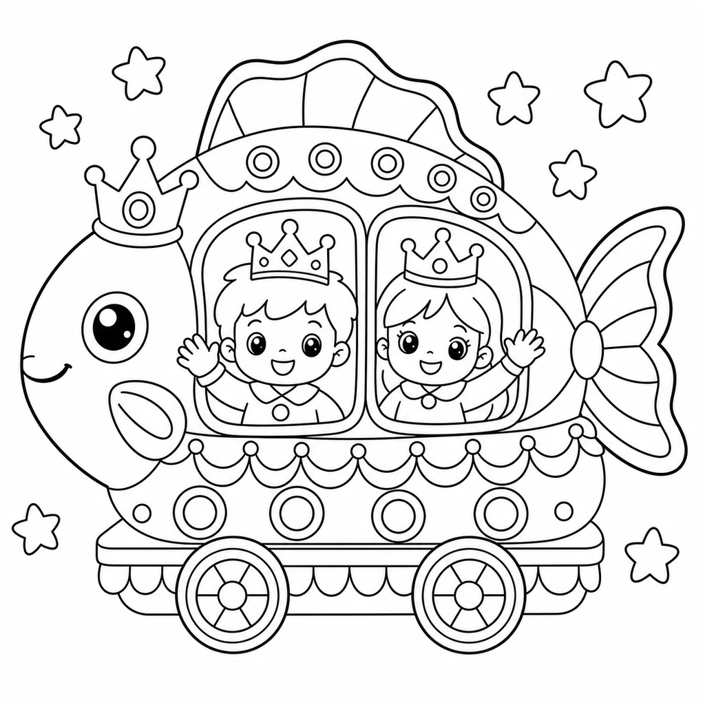 Disegno di carnevale 4 da colorare