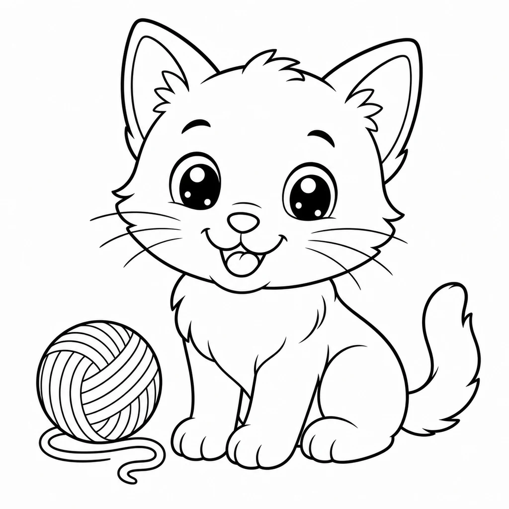 Coloriages de chats