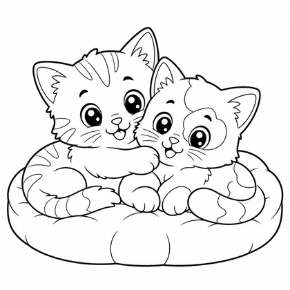 Simple classroom coloring page preview from ColorearDibujos.es