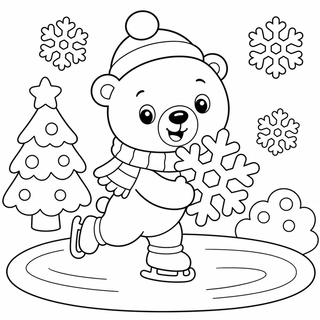 Disegno di Natale 16 da colorare