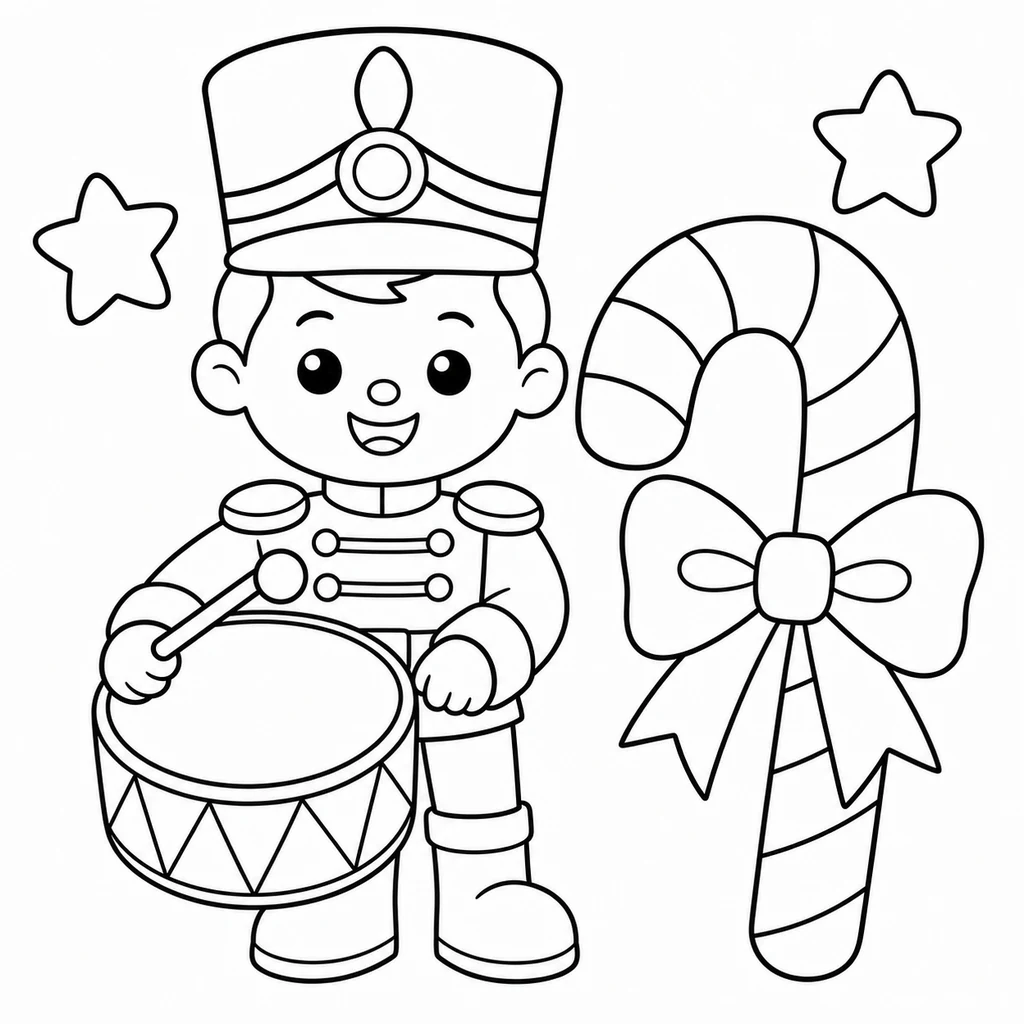 Disegno di Natale 17 da colorare
