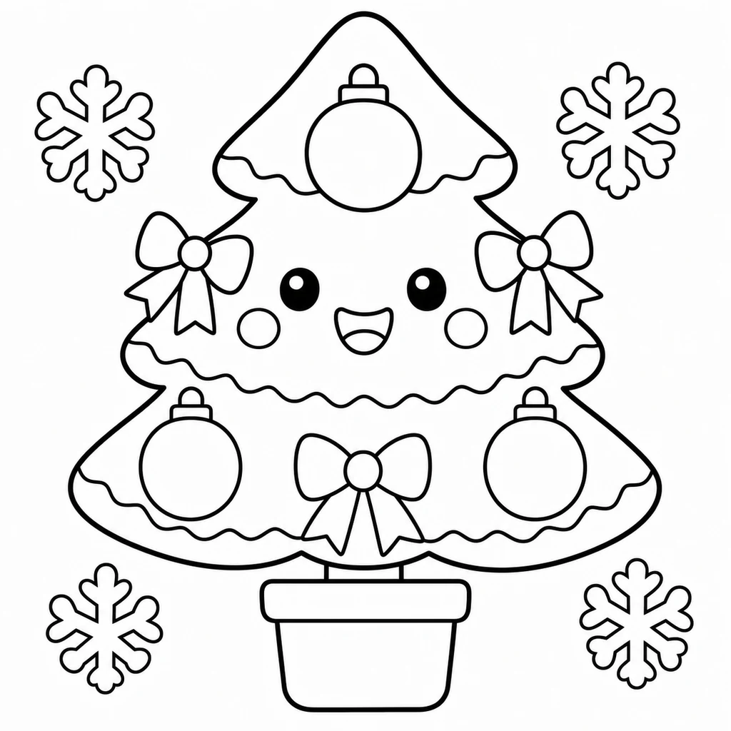 Disegno di Natale 18 da colorare