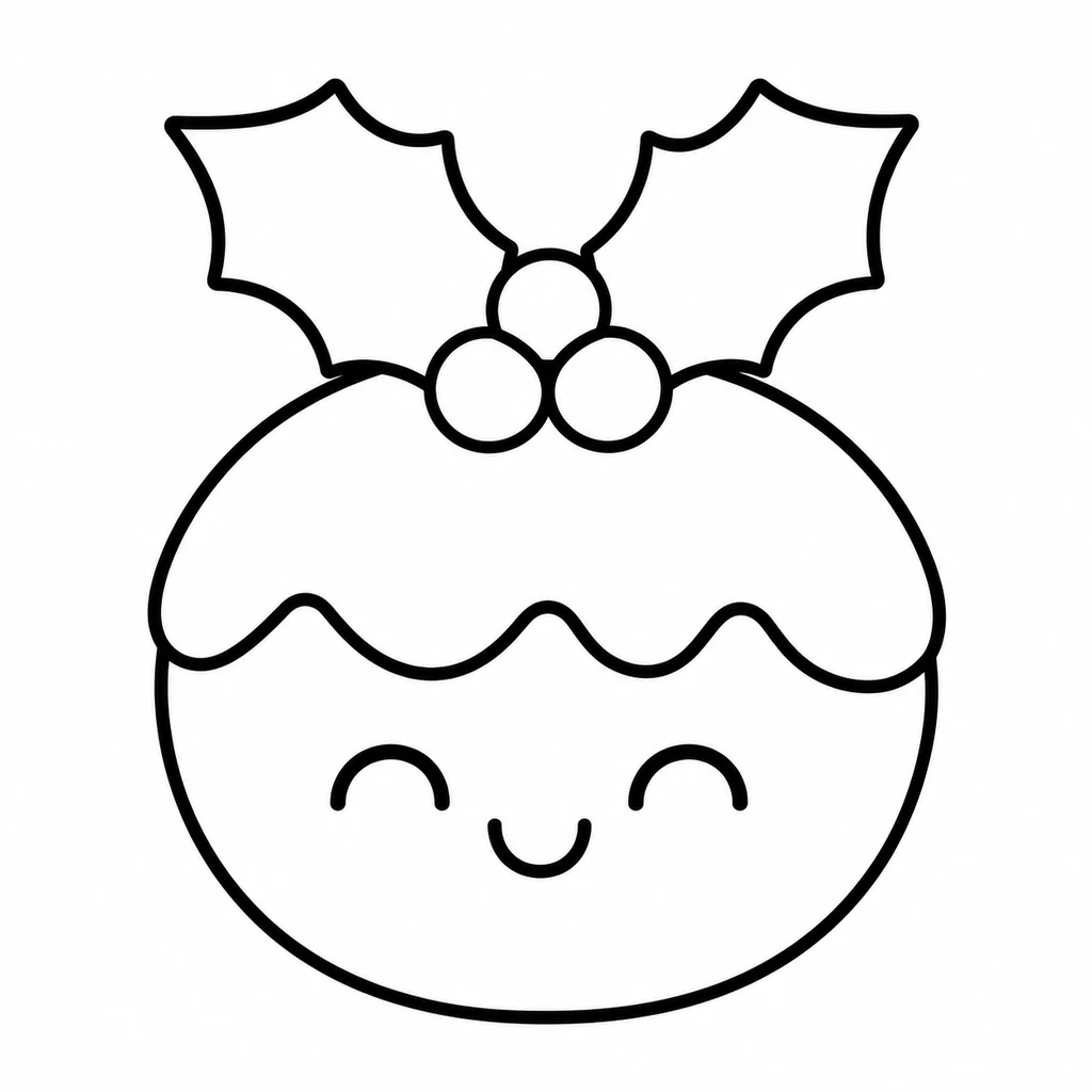 Disegno di Natale 34 da colorare