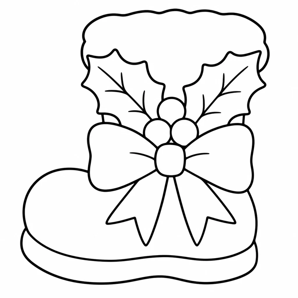 Disegno di Natale 50 da colorare