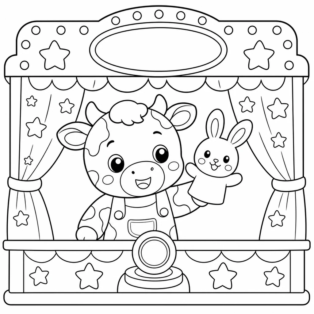 Корови для розмальовування