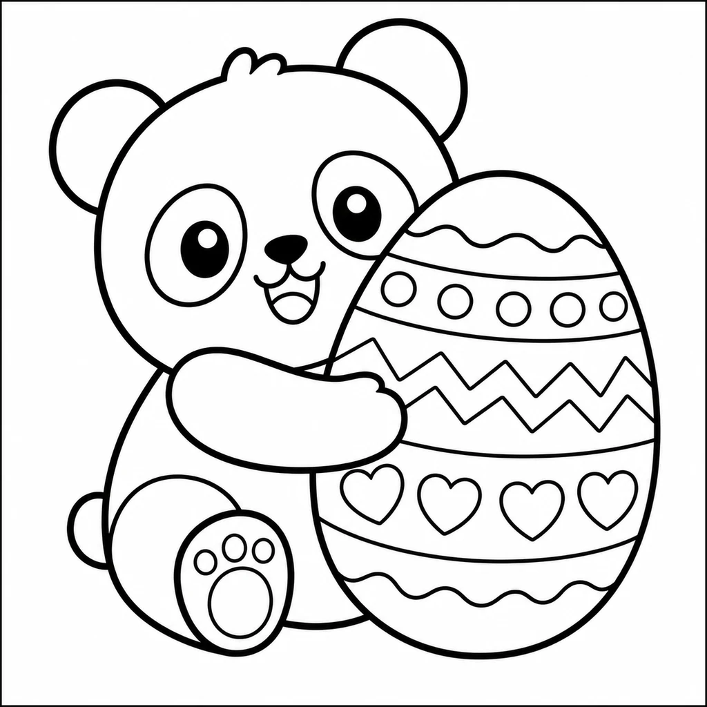 Великдень 27 для розмальовування