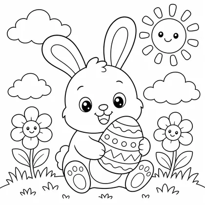 Dibujos de Pascua para colorear