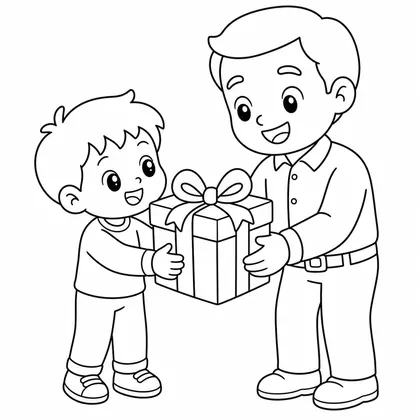 Dibujos del Día del Padre para colorear