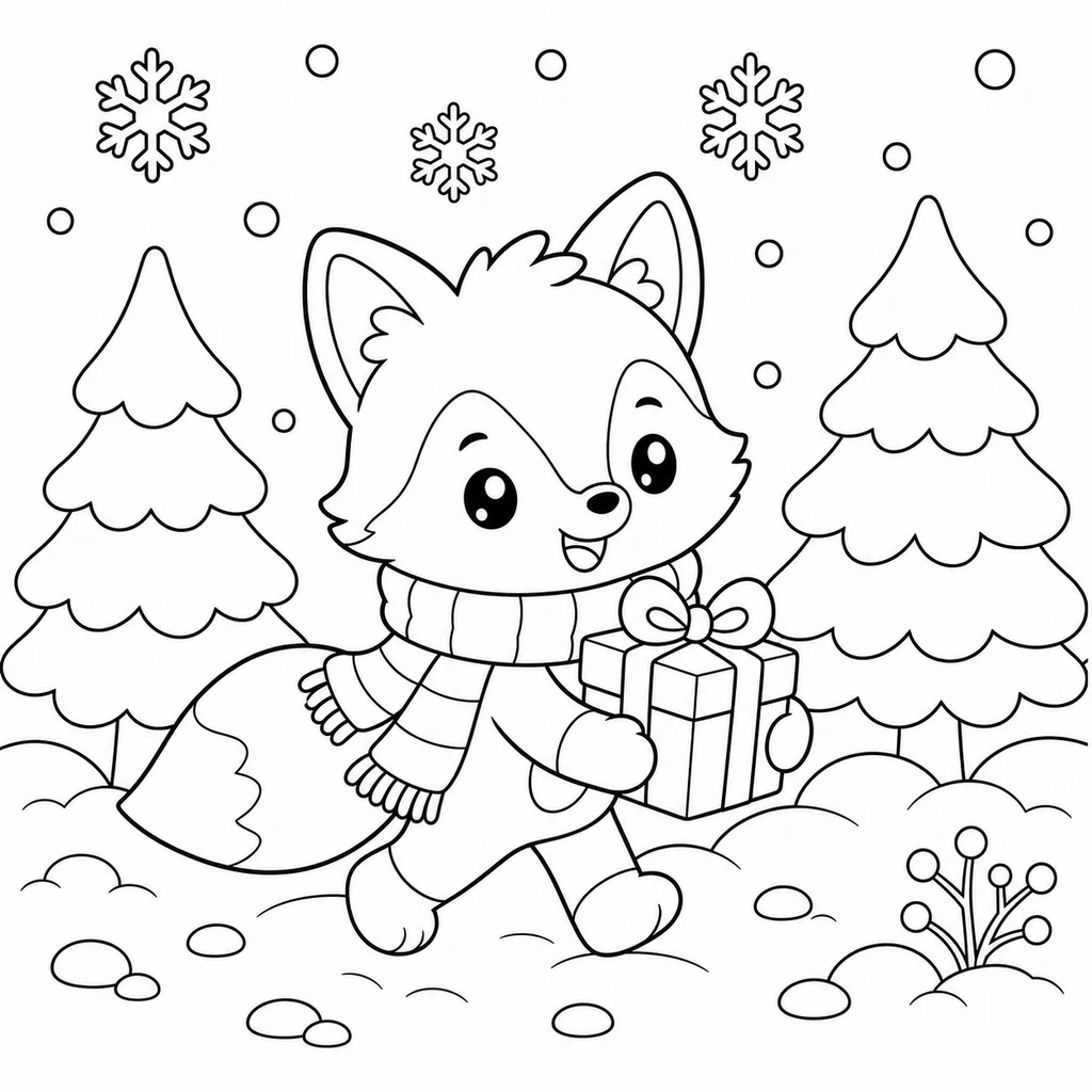 Disegno di foresta 9 da colorare