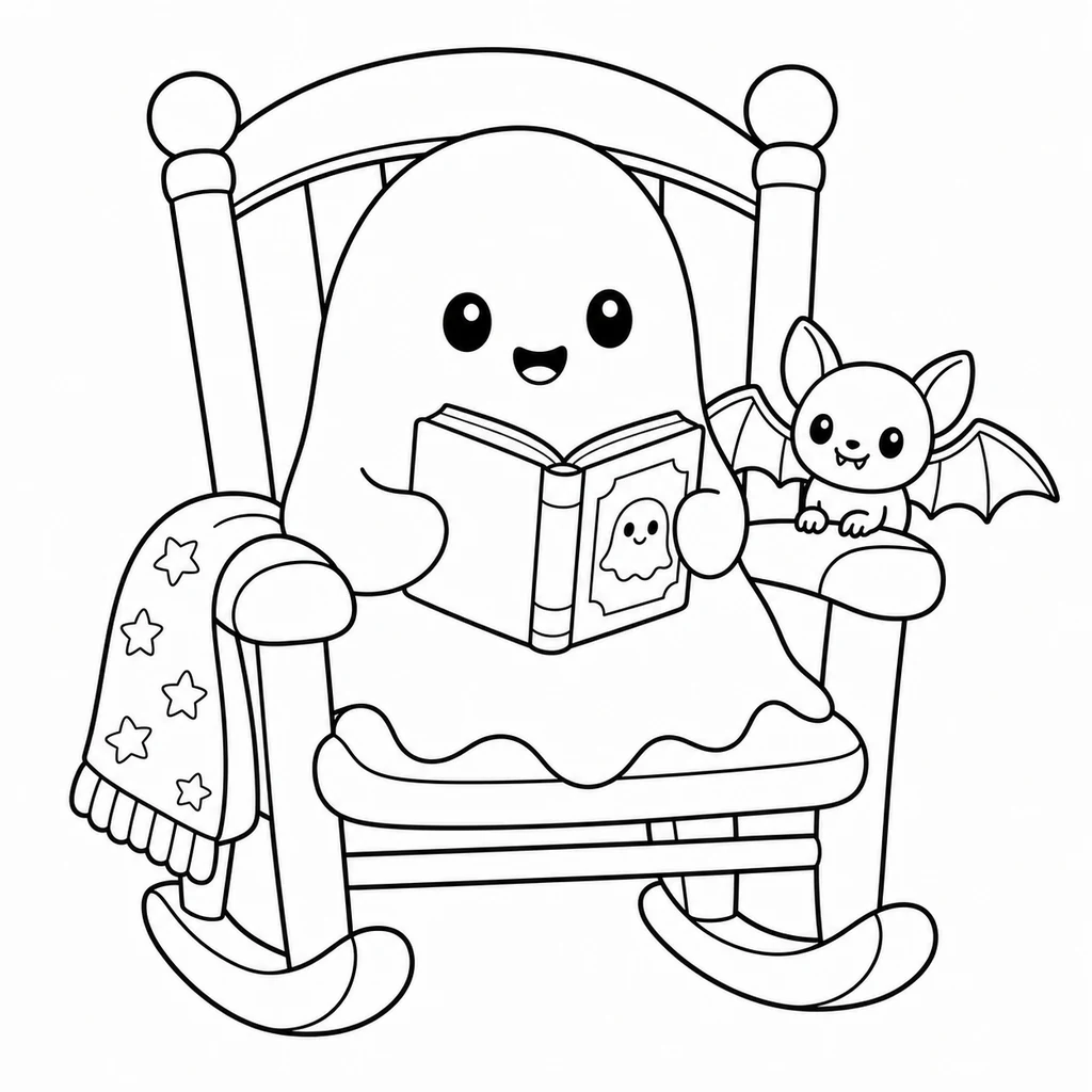 Disegno di Halloween 16 da colorare
