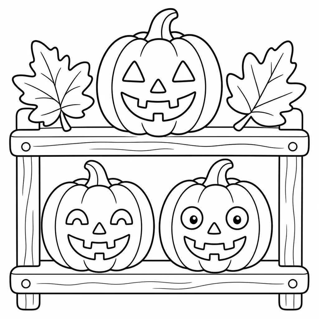 Disegno di Halloween 17 da colorare