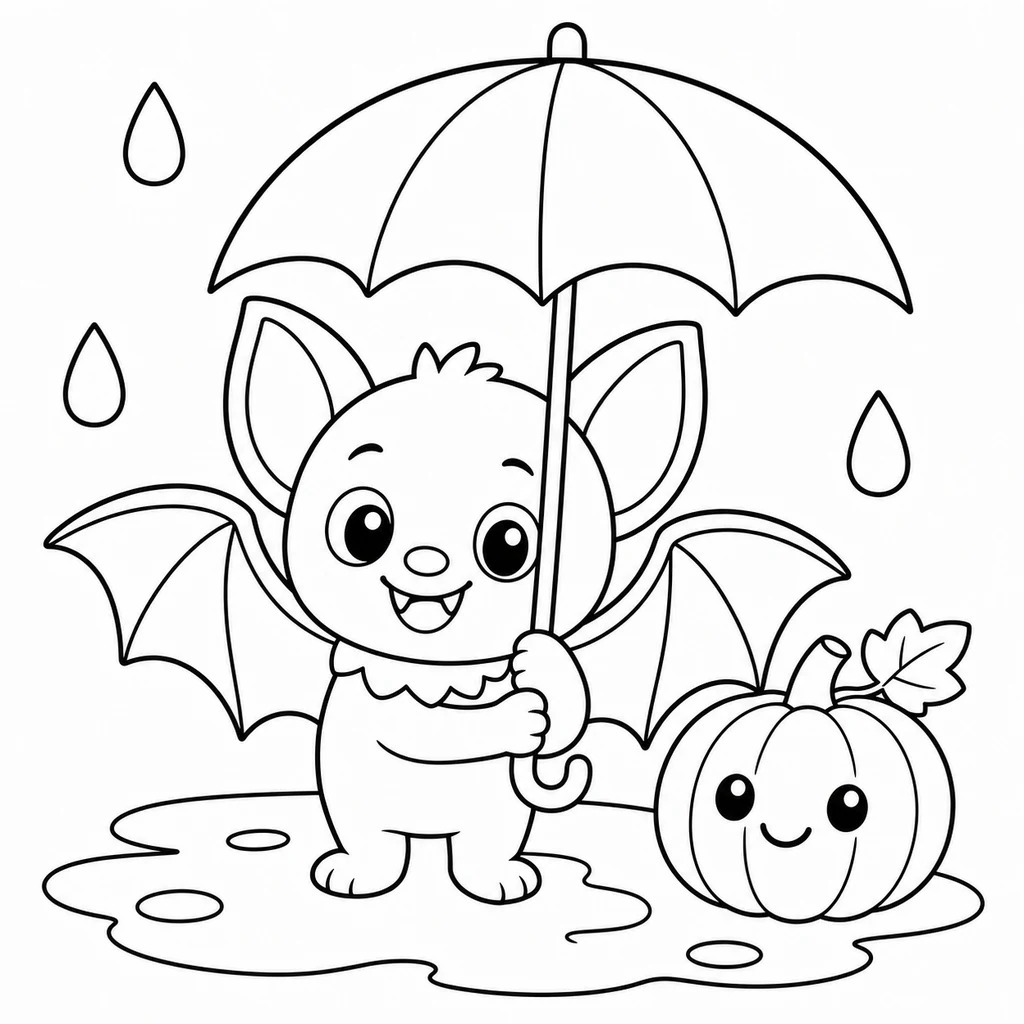 Disegno di Halloween 25 da colorare