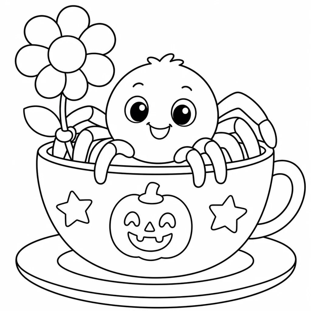 Disegno di Halloween 37 da colorare
