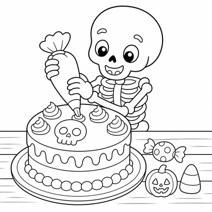 Dibujos de Halloween para colorear