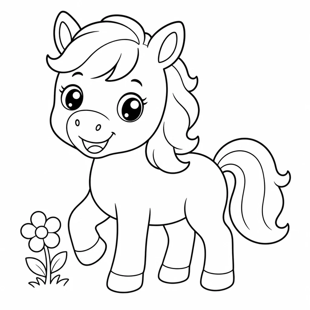 Coloriages de chevaux