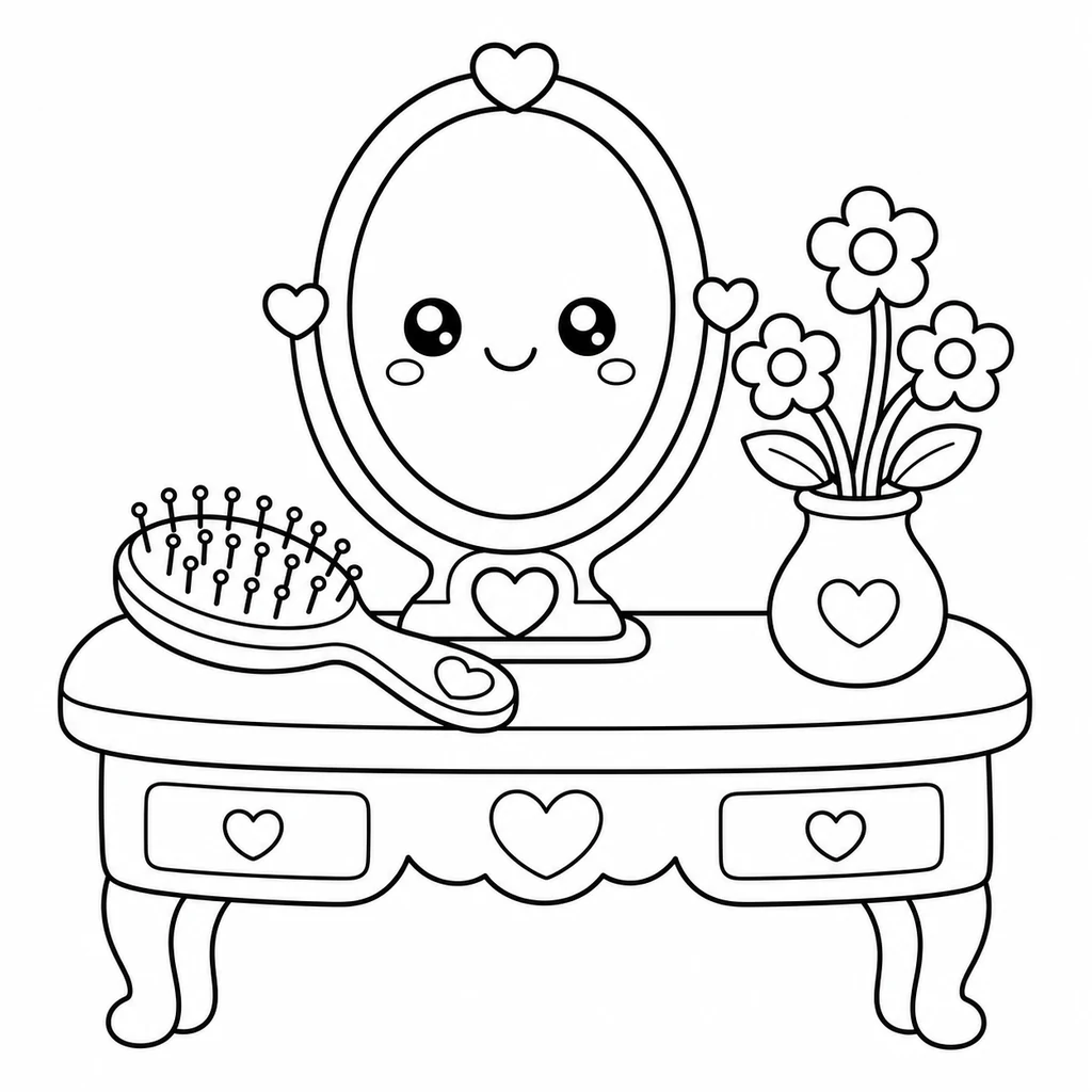 Coloriage : Fête des Mères n°19