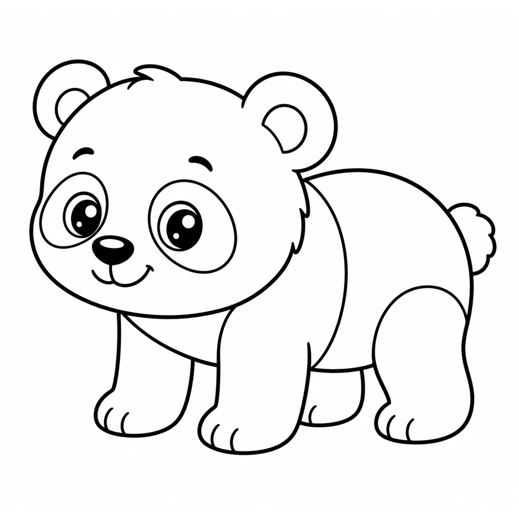 Panda boyama resimleri