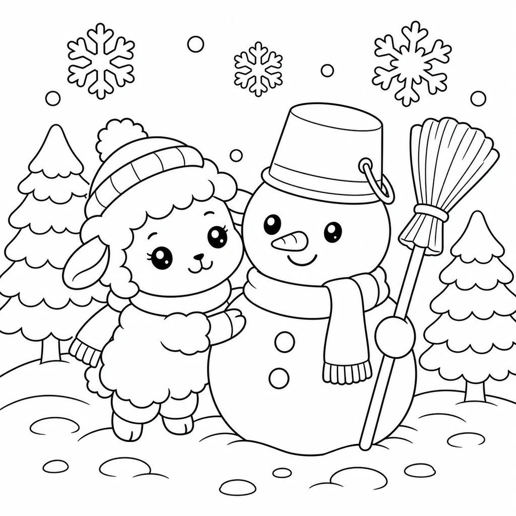 Disegno di Pecora 24 da colorare