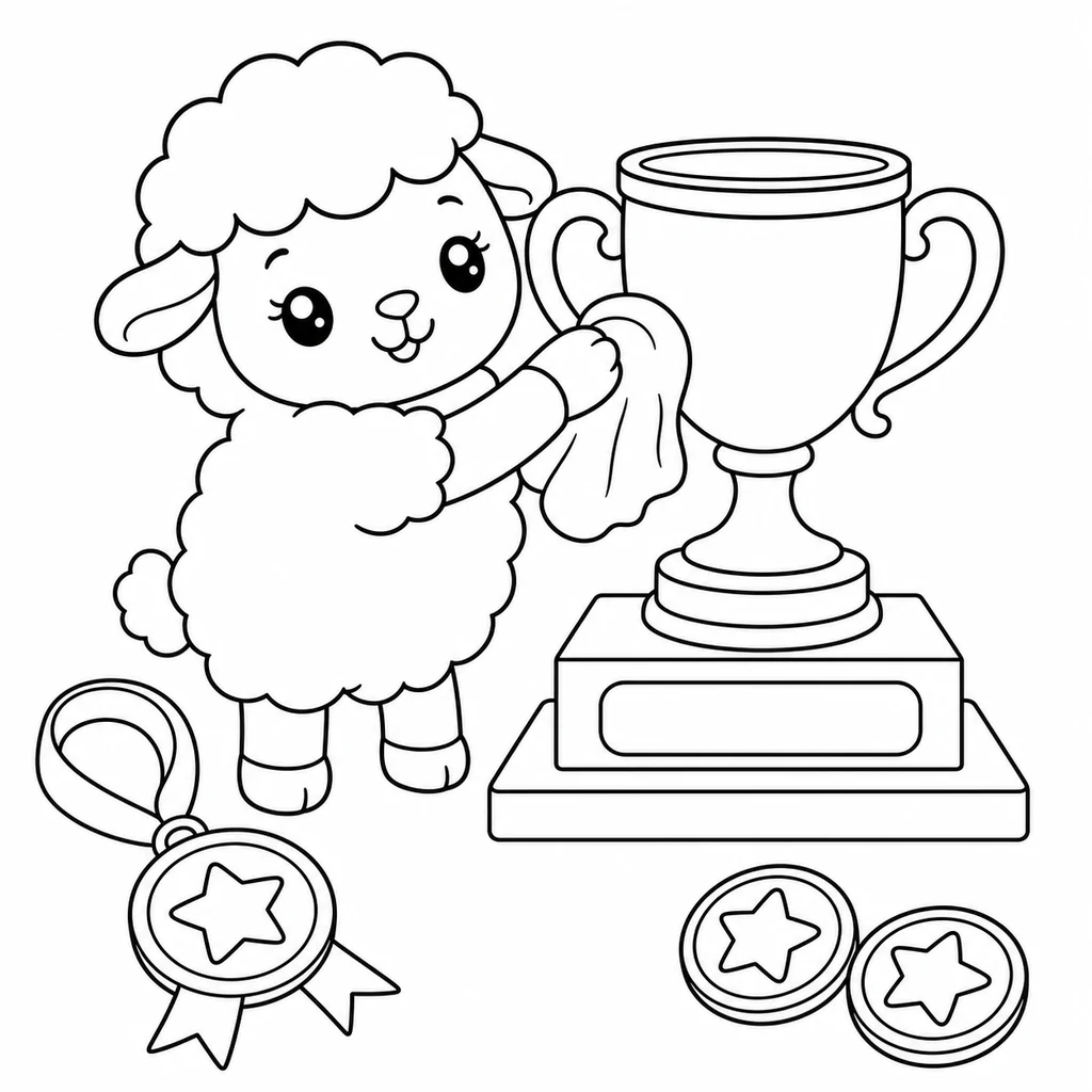 Disegno di Pecora 26 da colorare