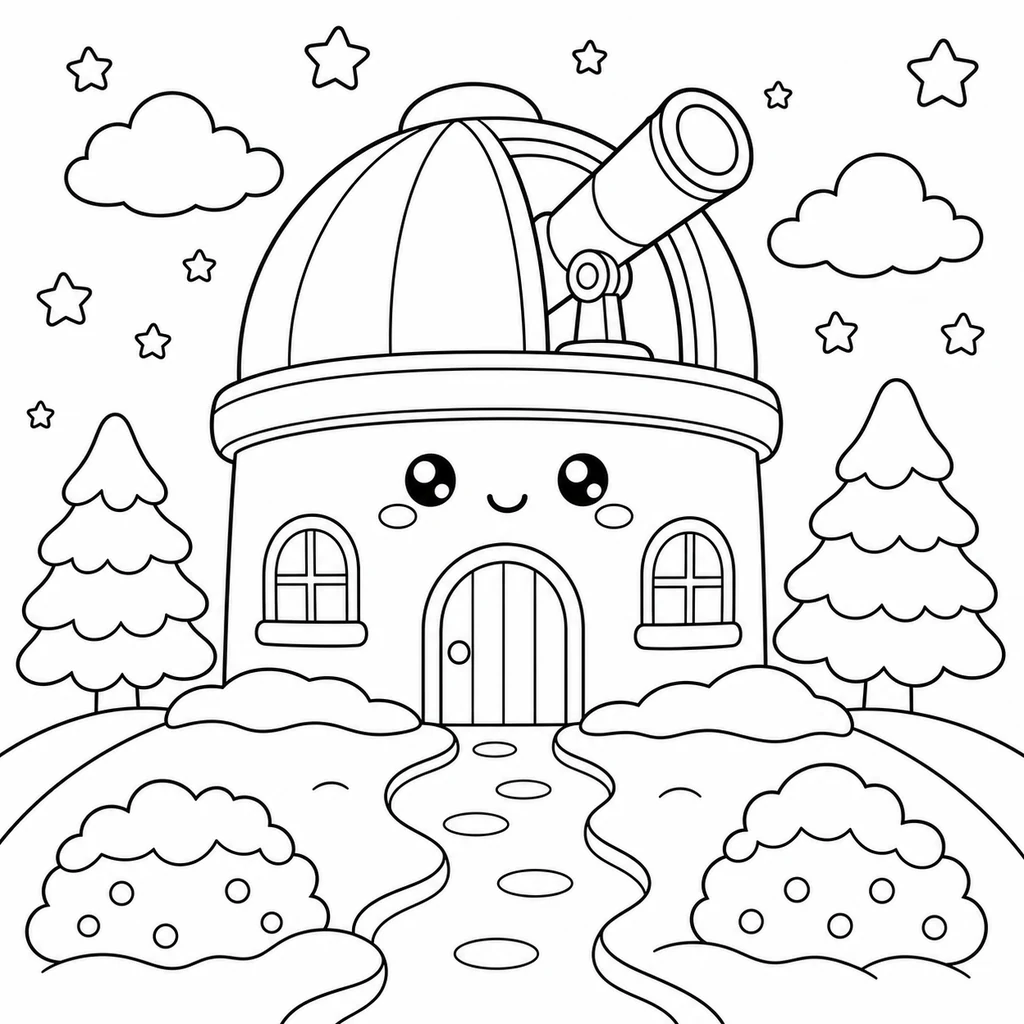 Coloriage : Neige n°20