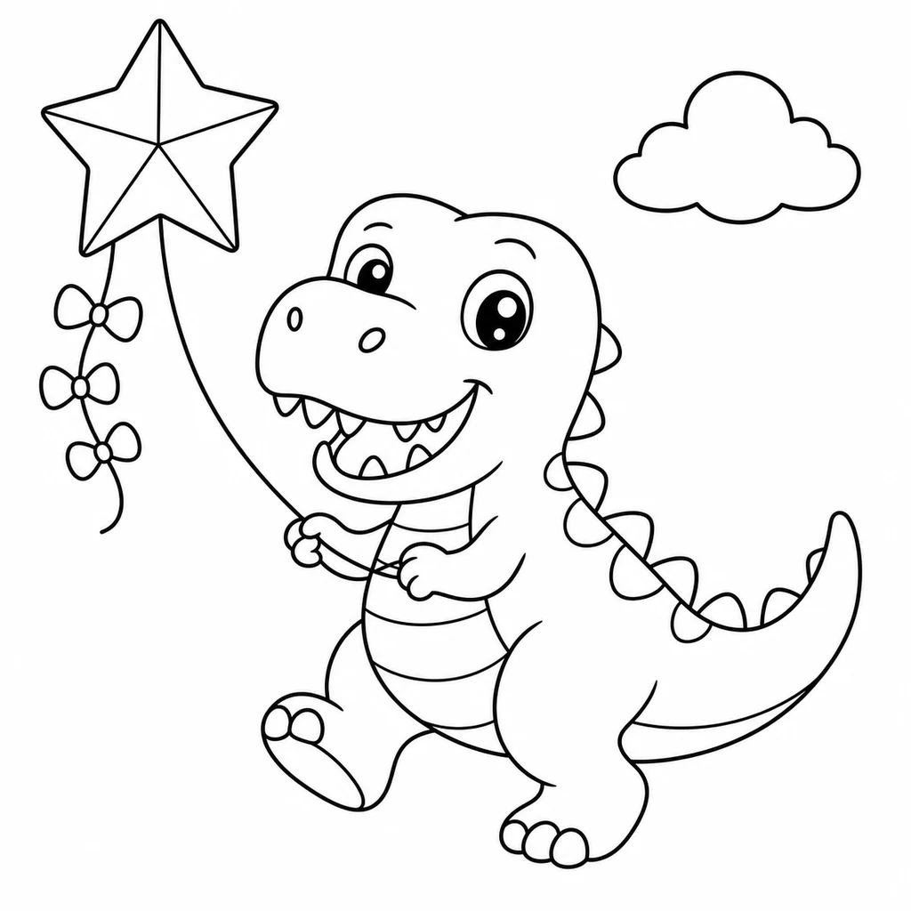 T-Rex 11 zum Ausmalen