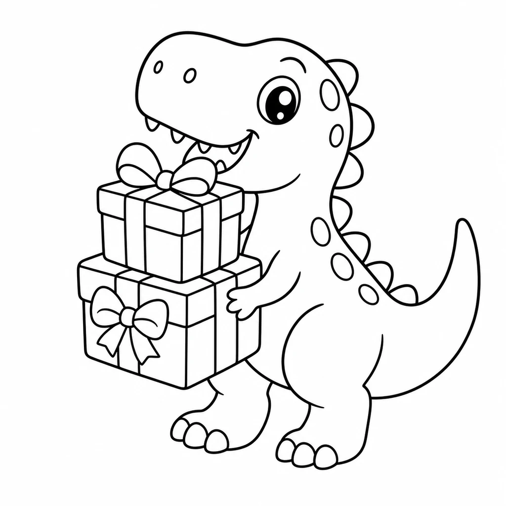 T-Rex 20 zum Ausmalen