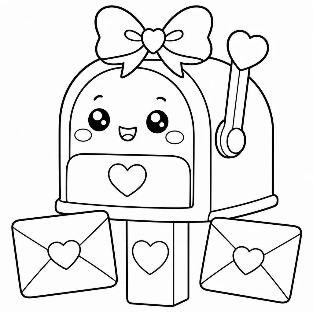 Disegno di San Valentino 19 da colorare