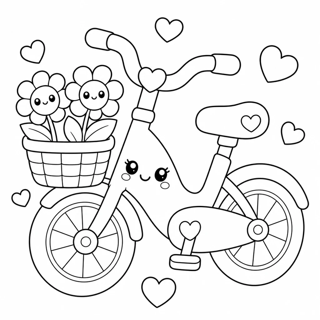 Disegno di San Valentino 29 da colorare