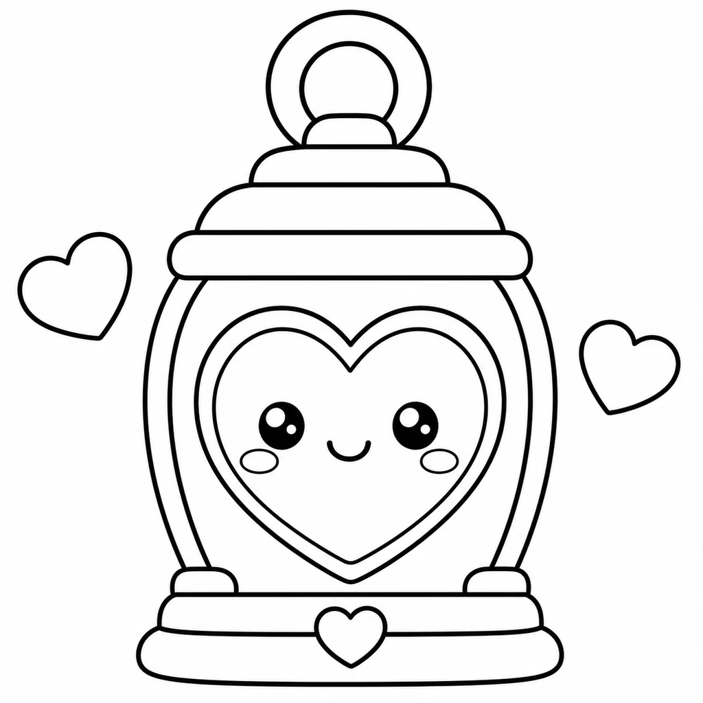 Disegno di San Valentino 36 da colorare