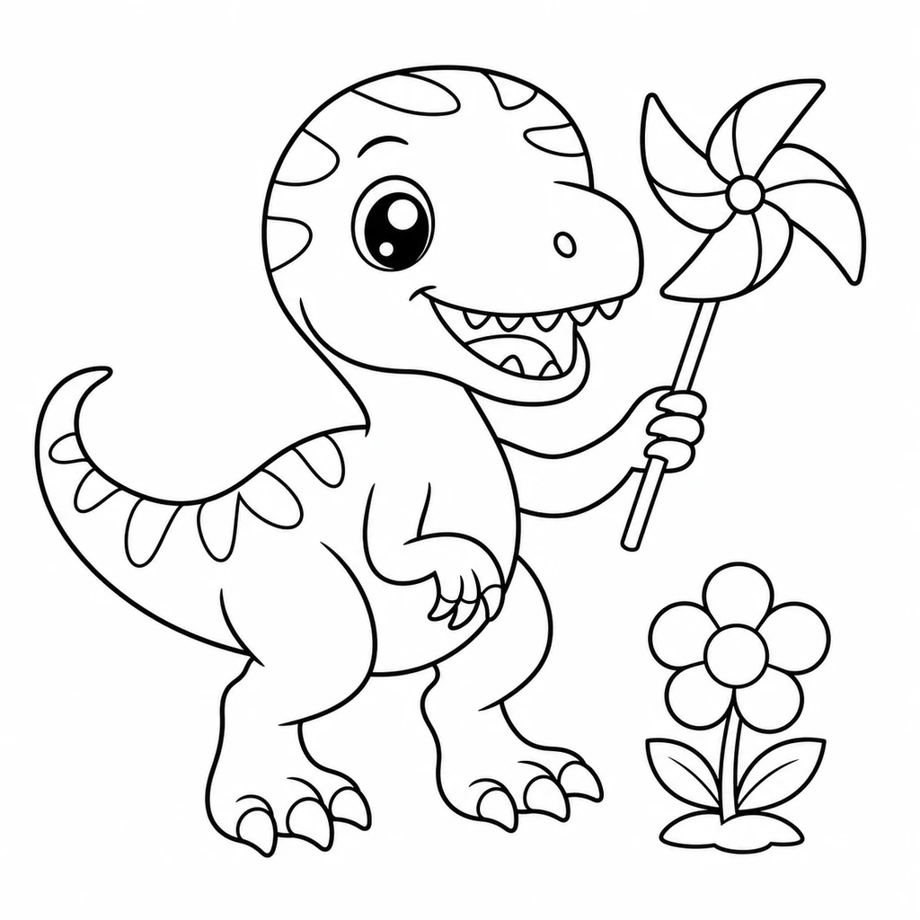 Velociraptor 15 zum Ausmalen