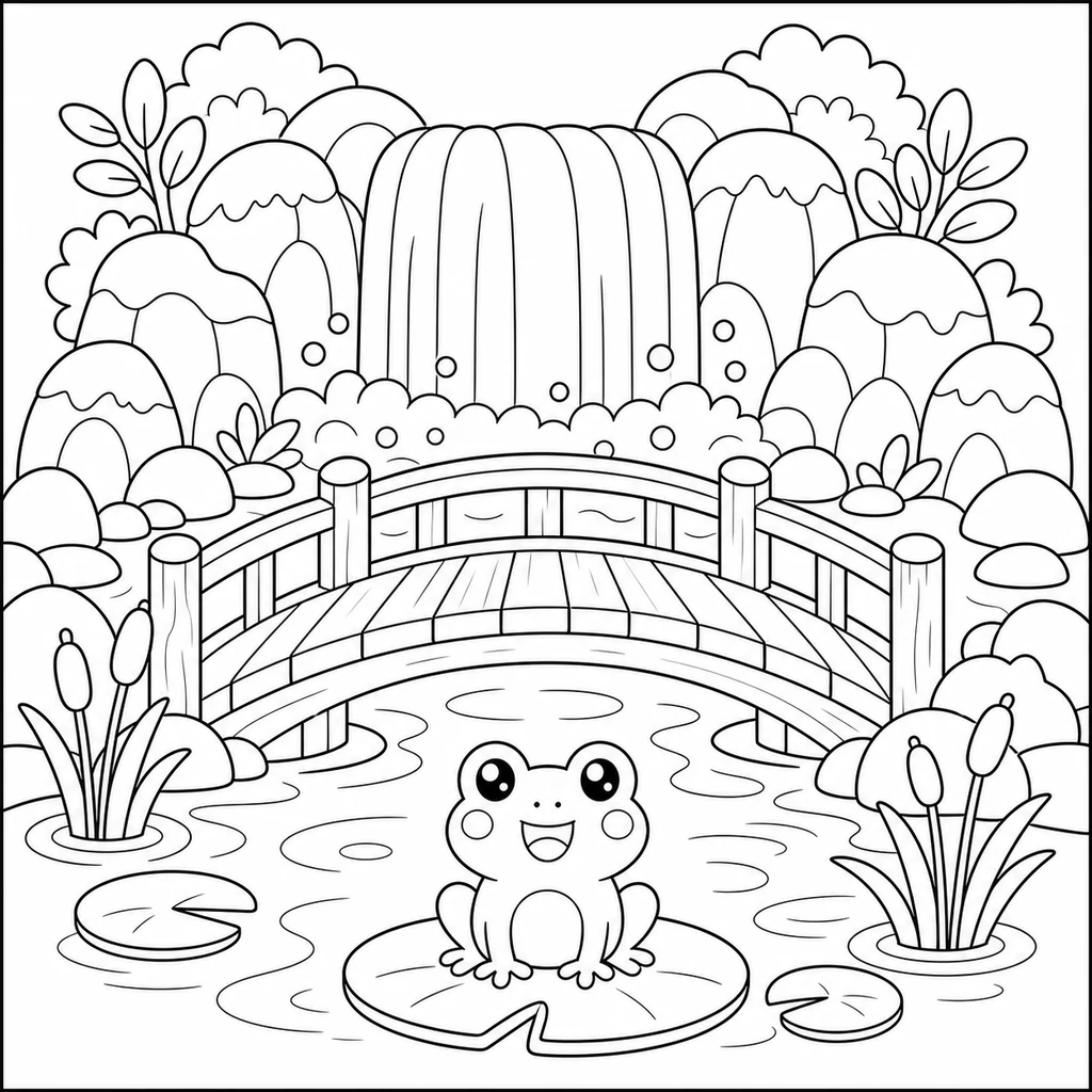 Coloriage : Eau n°1