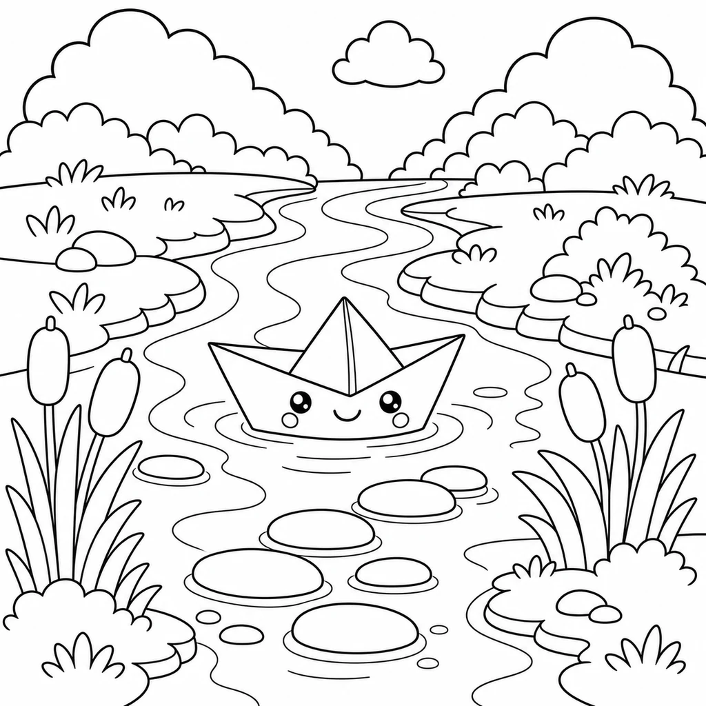 Coloriage : Eau n°7