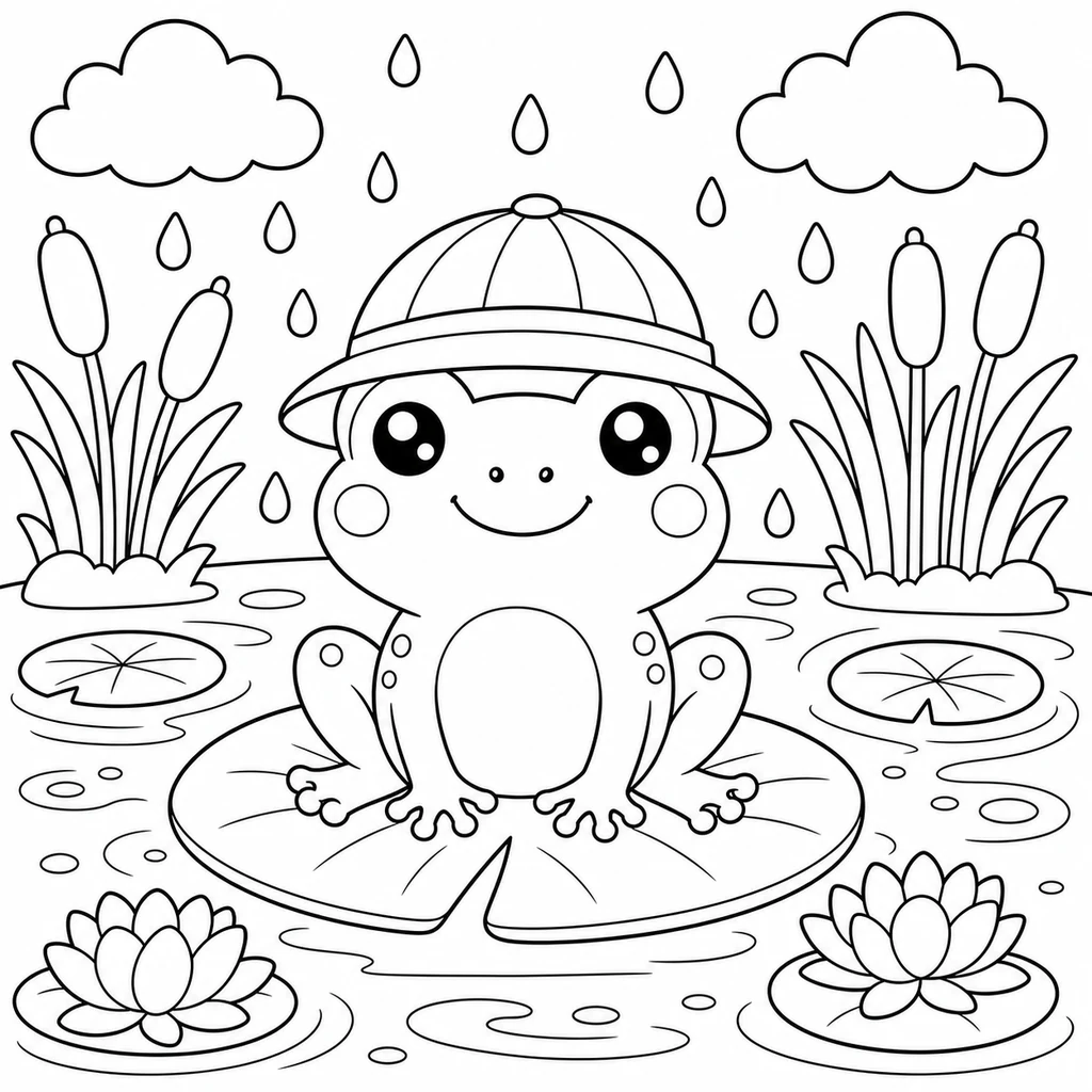 Disegni di acqua da colorare