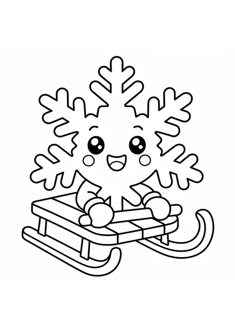 Copo de nieve decorativo 8 imprimibles