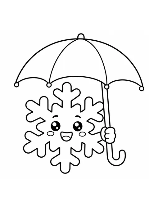 Copo de nieve decorativo 10 imprimibles
