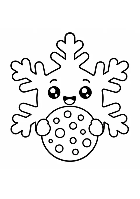 Copo de nieve decorativo 14 imprimibles