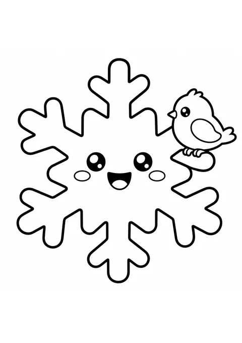Copo de nieve decorativo 22 imprimibles
