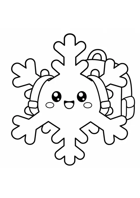 Copo de nieve decorativo 28 imprimibles