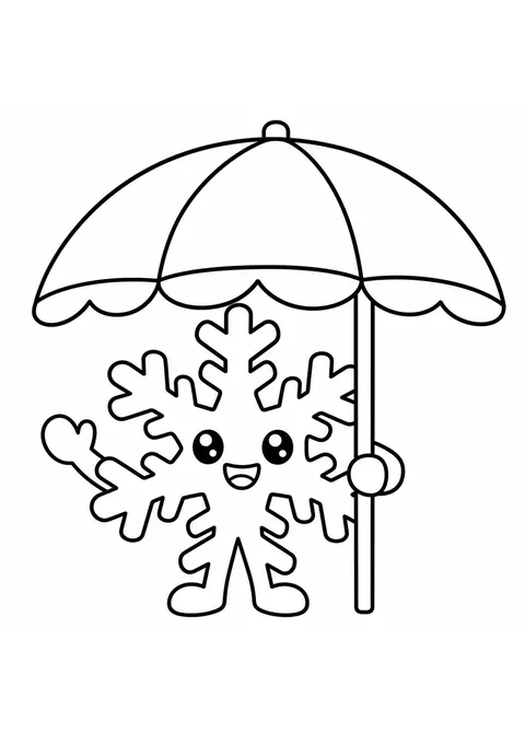 Copo de nieve decorativo 44 imprimibles